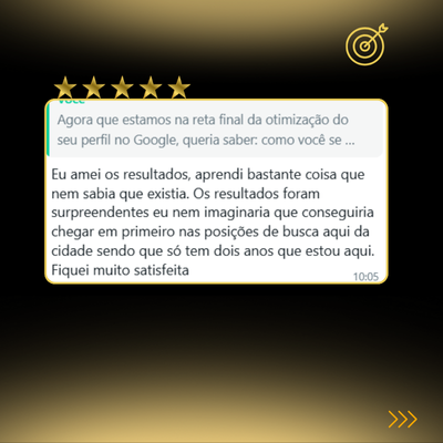 Primeira posição Google Meu Negócio